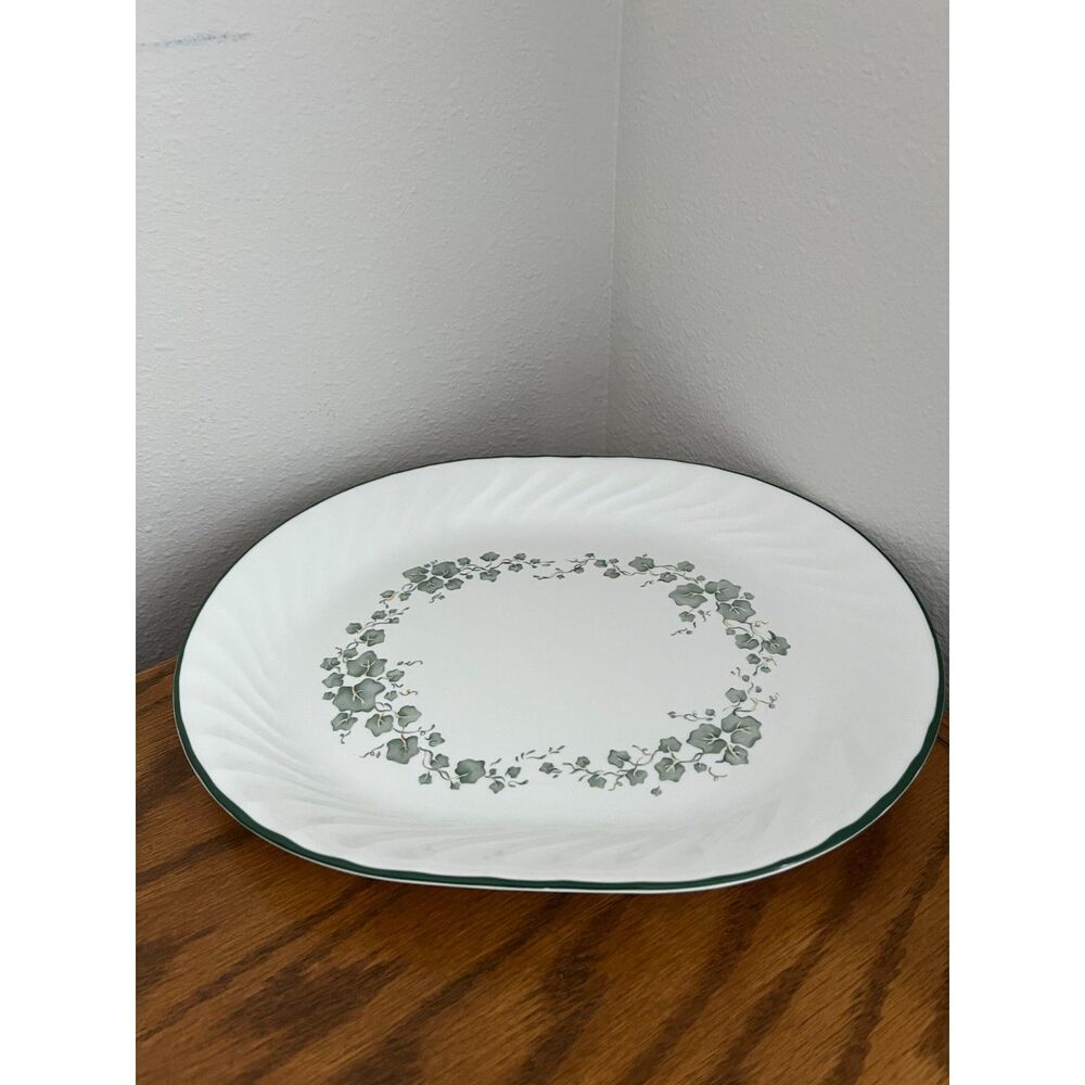 Corelle Corning Callaway Ivy Oval Serving Platter - EUC